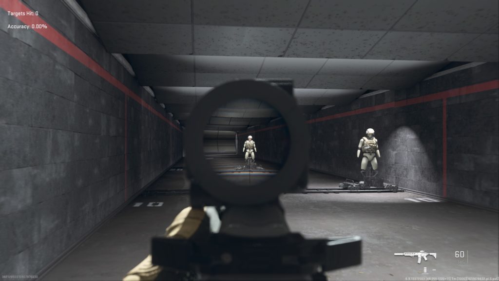 A screenshot of the VLK 4.0 scope in MW2.
